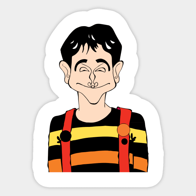 Classic Sitcom star Sticker by cartoonistguy